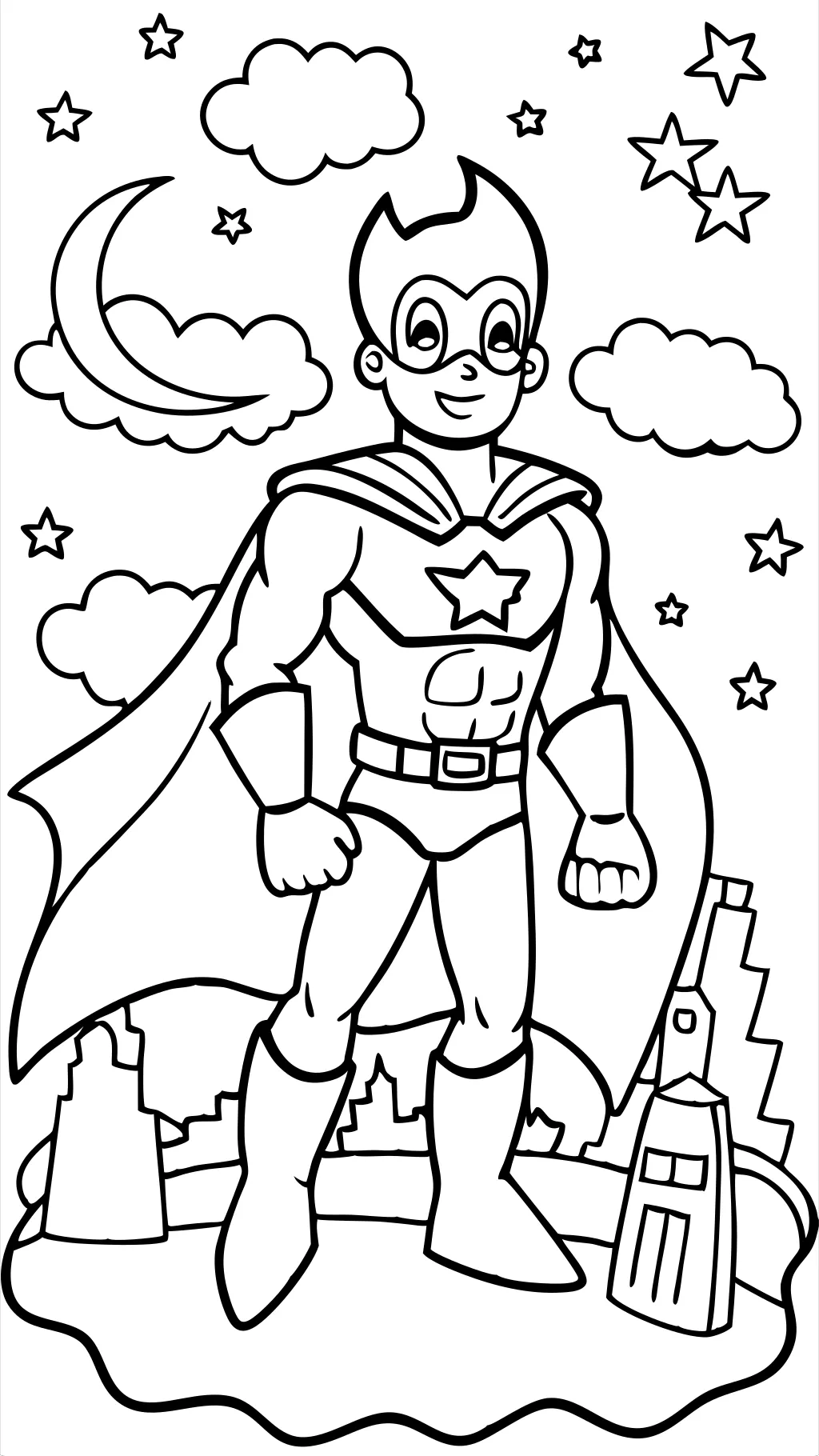 coloriage super-héros